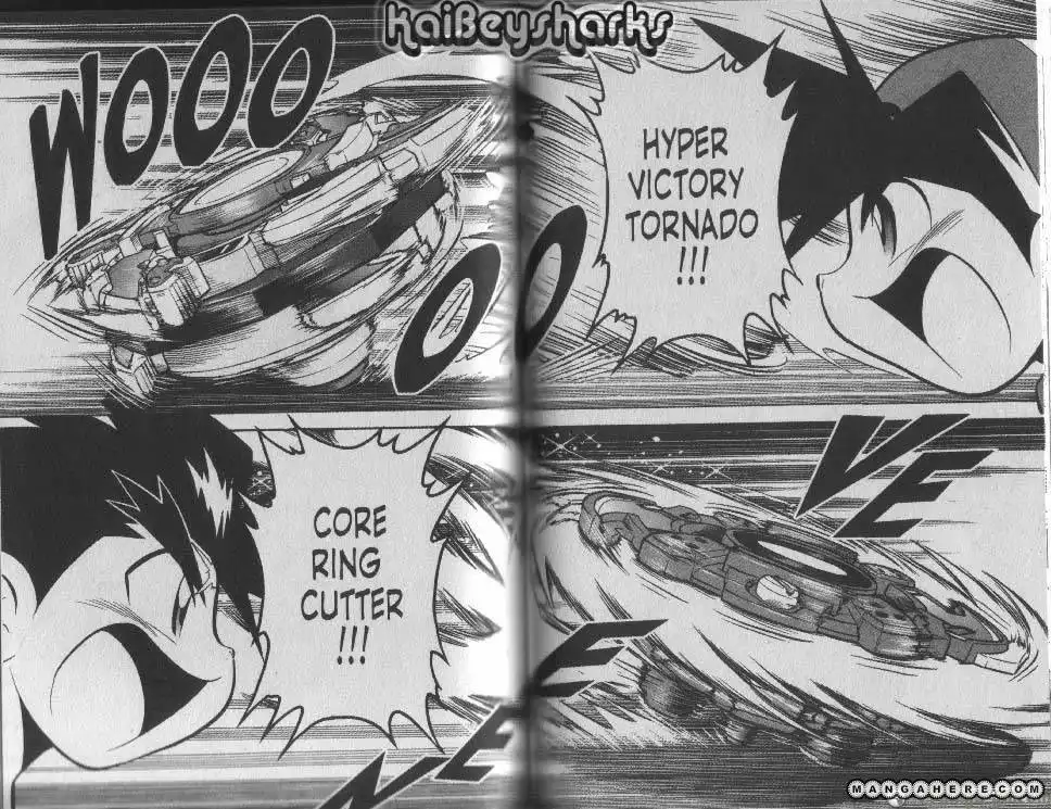 Bakuden Shoot Beyblade Chapter 14.4 20